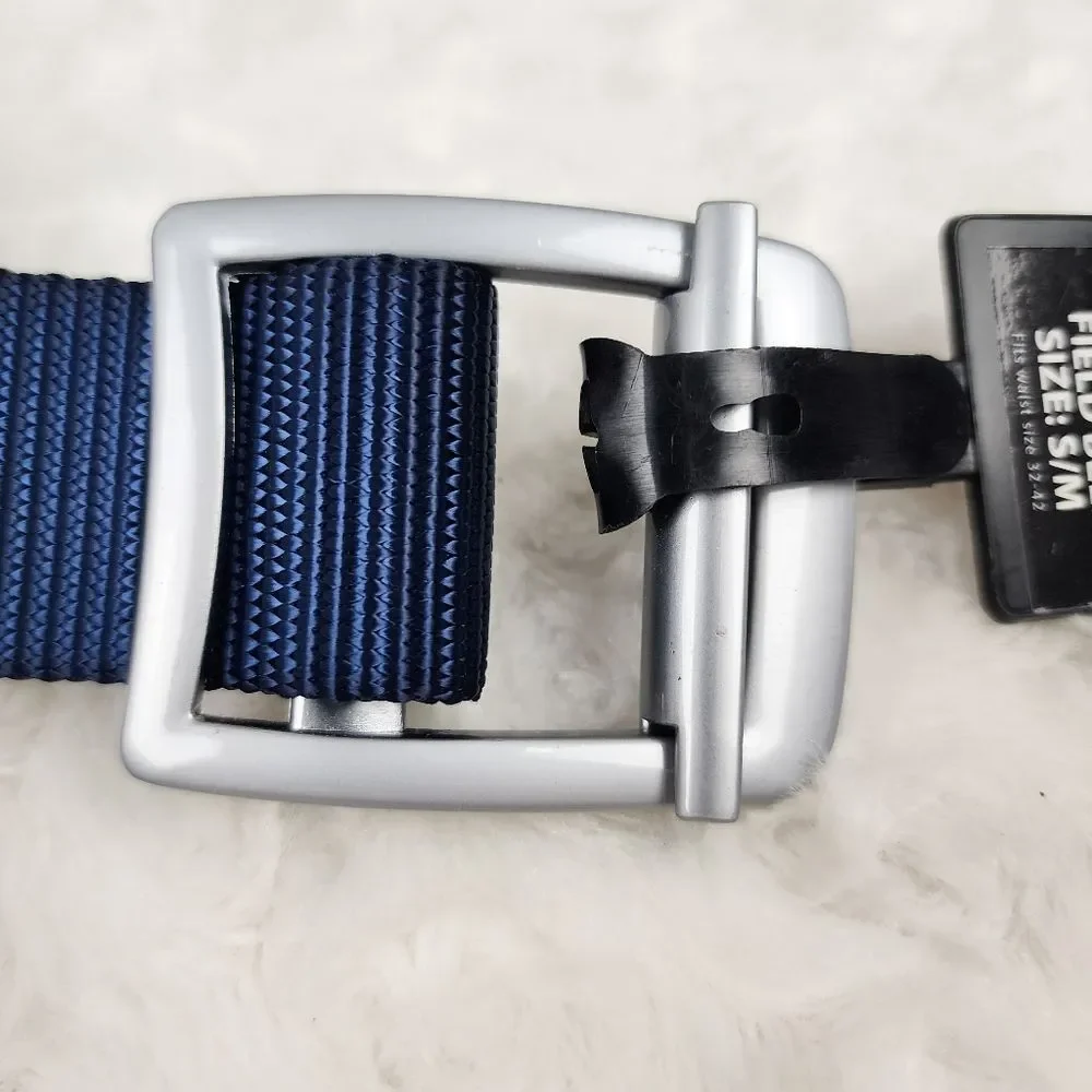 University of Michigan Wolverines Field Belt Blue Size S/M 32